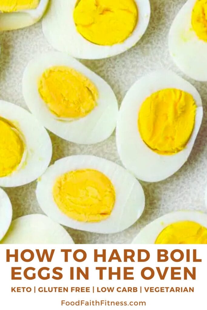 hard boiled eggs in oven