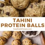 tahini energy balls