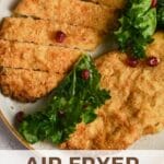 Easy Air Fryer Chicken Cutlets