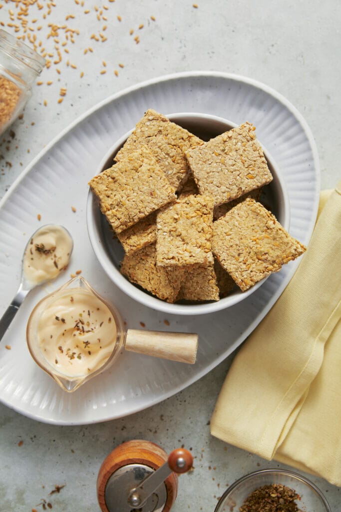 Flax Seed Crackers Recipe