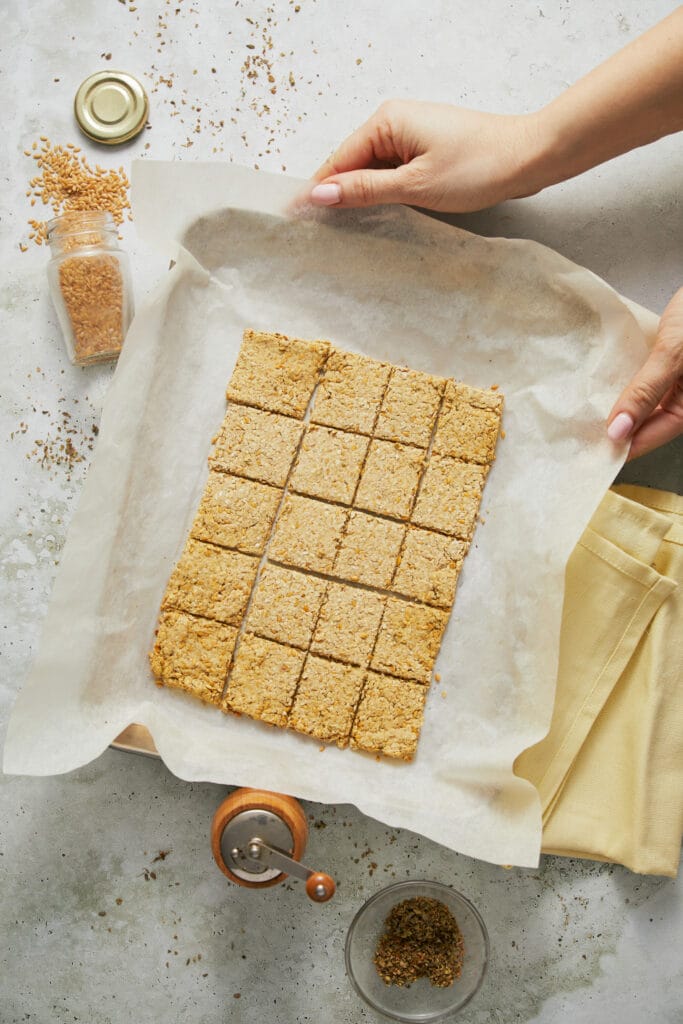 Flax Seed Crackers Recipe