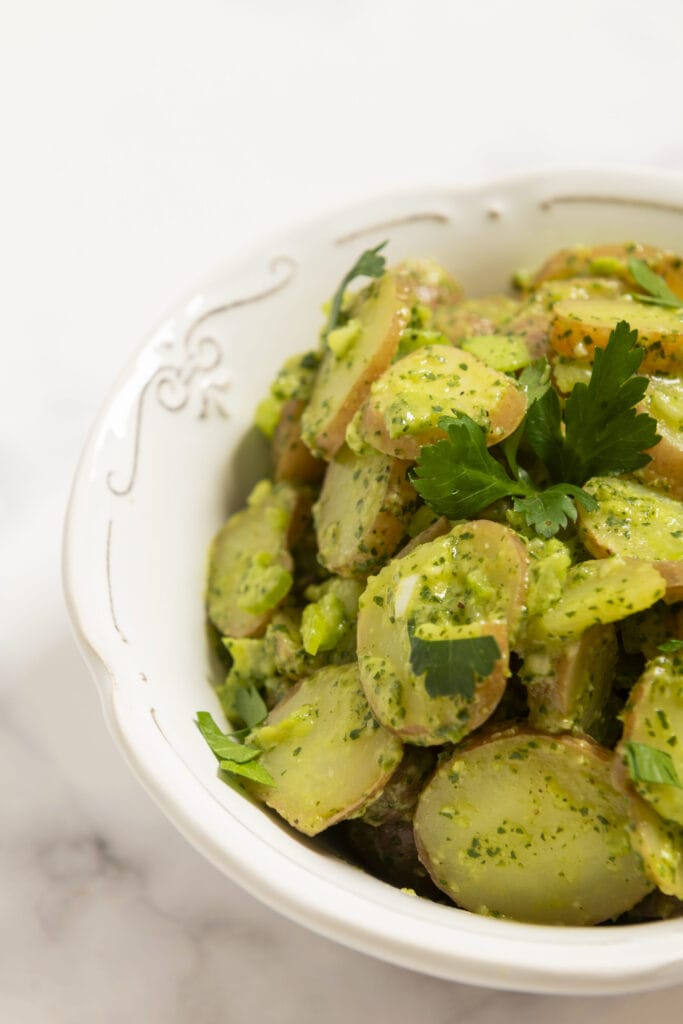 Healthy Potato Salad (Delicious!)