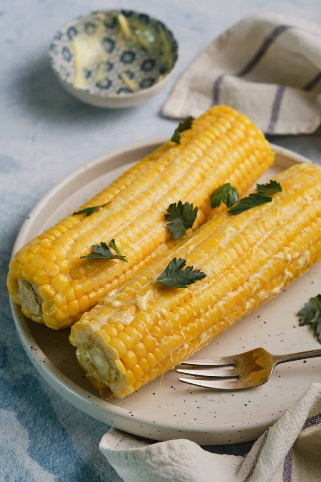 Milk Boiled Corn On the Cob - Food Faith Fitness