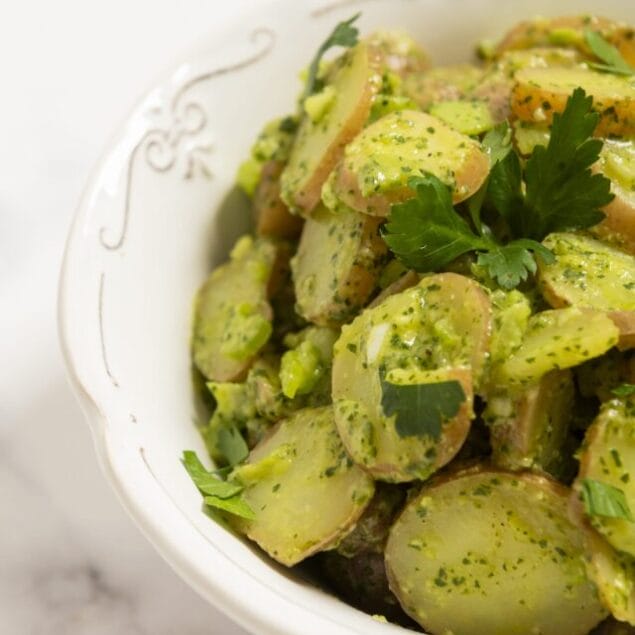 Healthy Potato Salad (Delicious!)