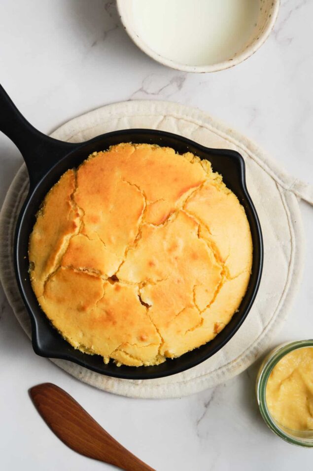 Cornbread with Creamed Corn - Food Faith Fitness